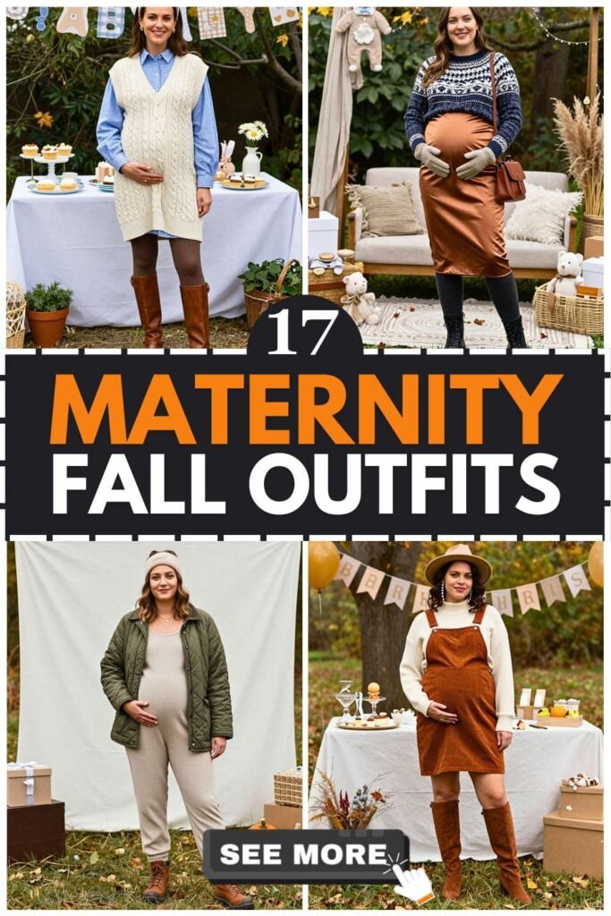 17 Fall Maternity Outfits
