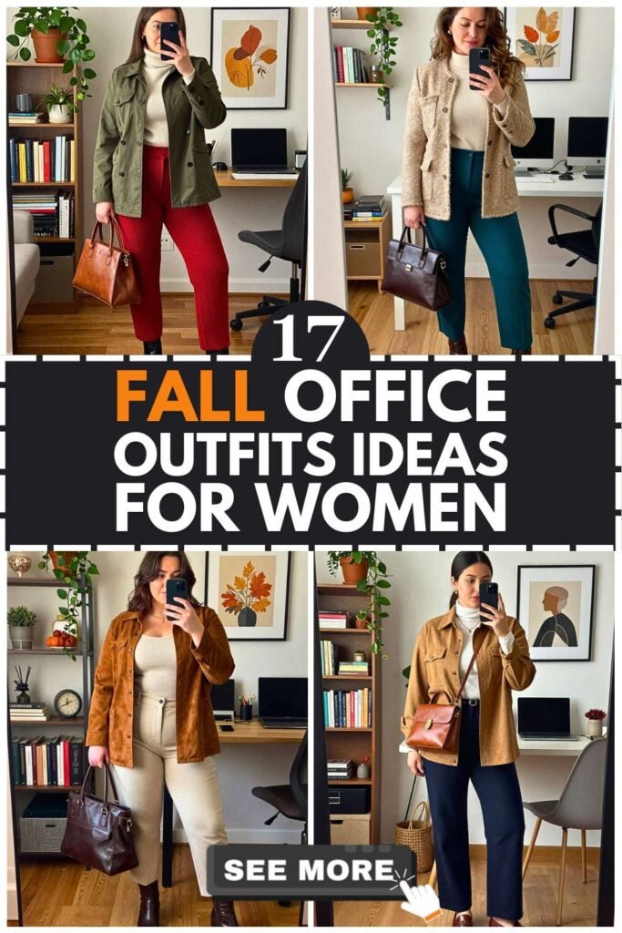 17 Fall Office Outfits