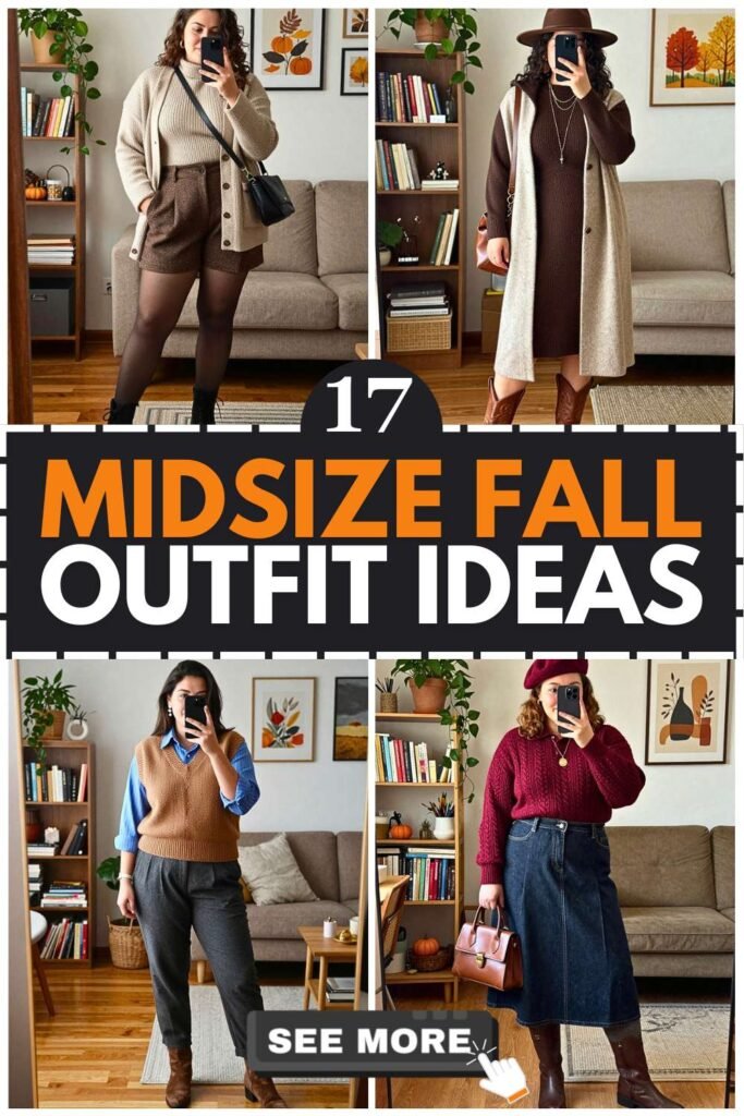 17 Midsize Fall Outfits