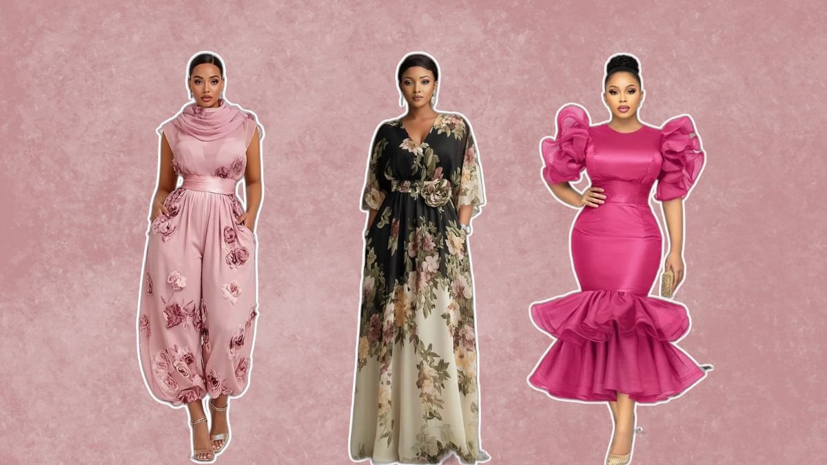 Plus Size Cocktail Wedding Guest Outfits