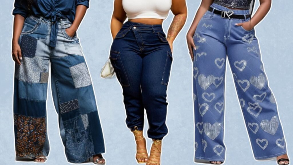 Plus Size Denim Jeans Outfits