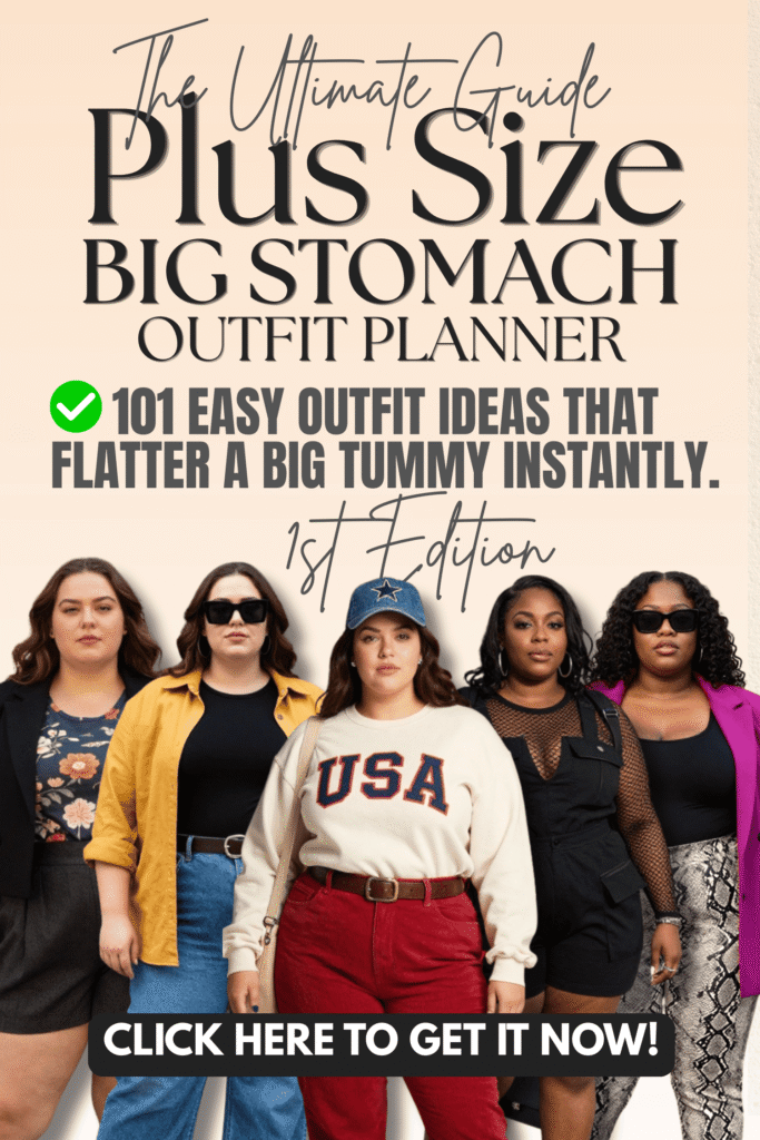 The Plus Size Big Stomach Outfit Plannner PDF