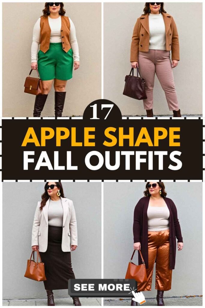 17 Apple Shape Fall Outfits