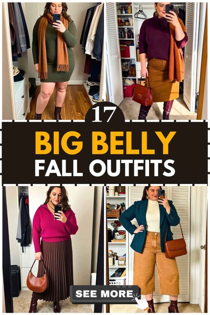 17 Big Belly Fall Outfits