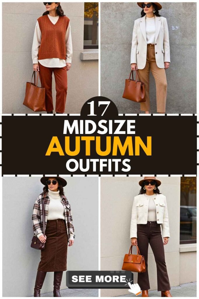 17 Midsize Autumn Outfits
