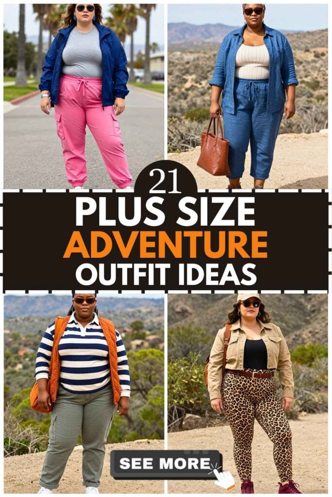 21 Plus Size Adventure Outfits