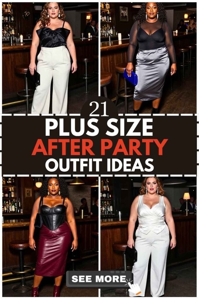 21 Plus Size After Party Outfits