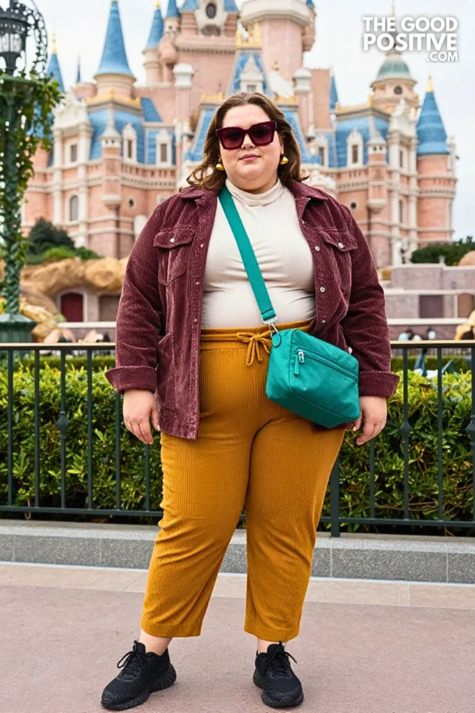 Adventure Park Colorful Corduroy Look