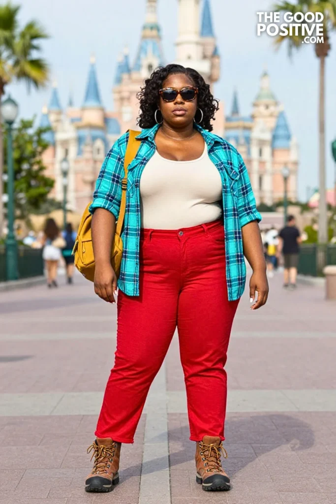 California Adventure Plaid Outfit