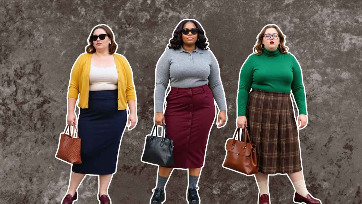 Plus Size Academia Outfits