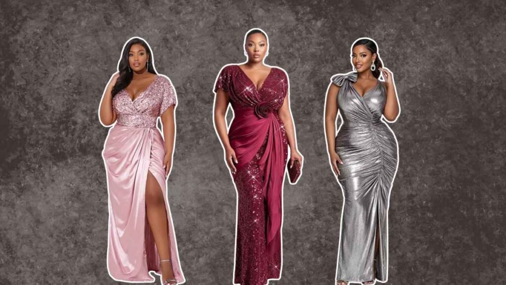 Plus Size Aesthetic Wedding Guest Outfits