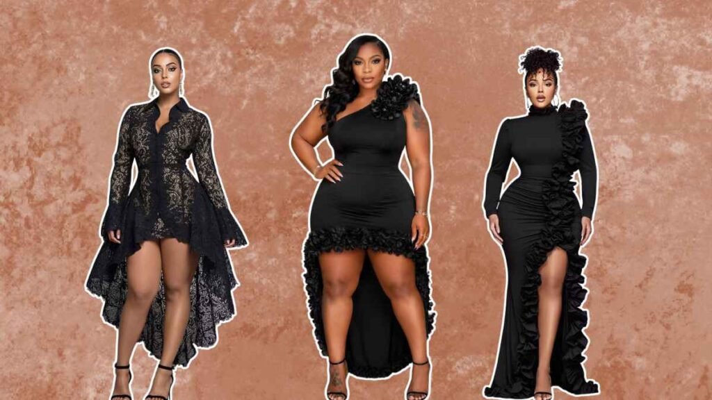 Plus Size Alt Wedding Guest Outfits