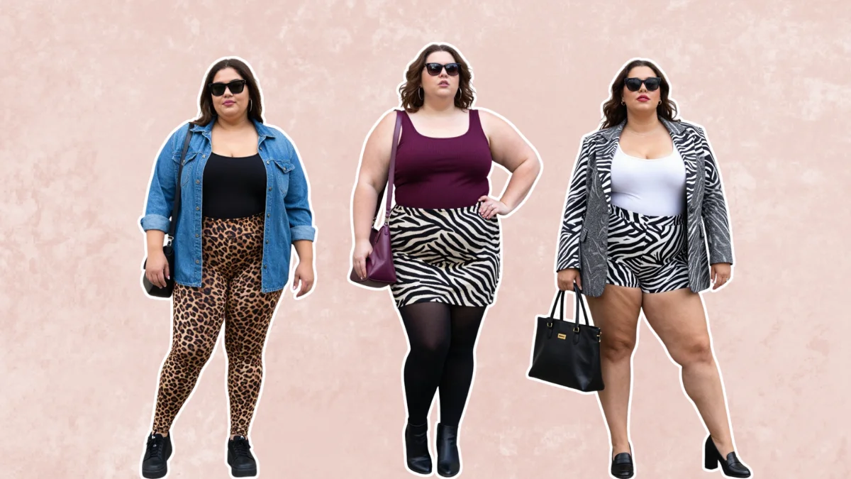 Plus Size Animal Print Outfits