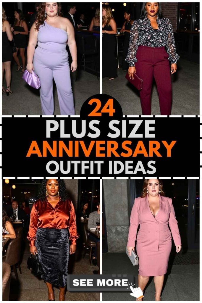 24 Plus Size Anniversary Outfits