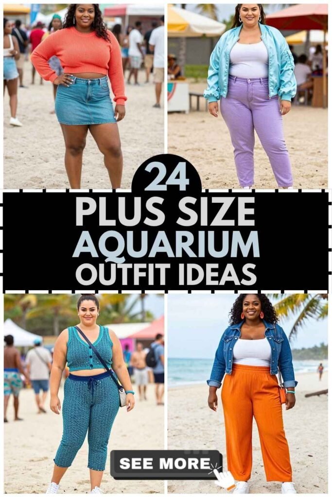 24 Plus Size Aquarium Outfits