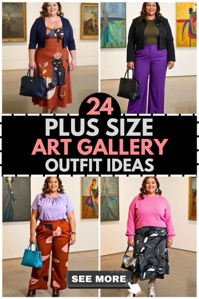24 Plus Size Art Gallery Outfits
