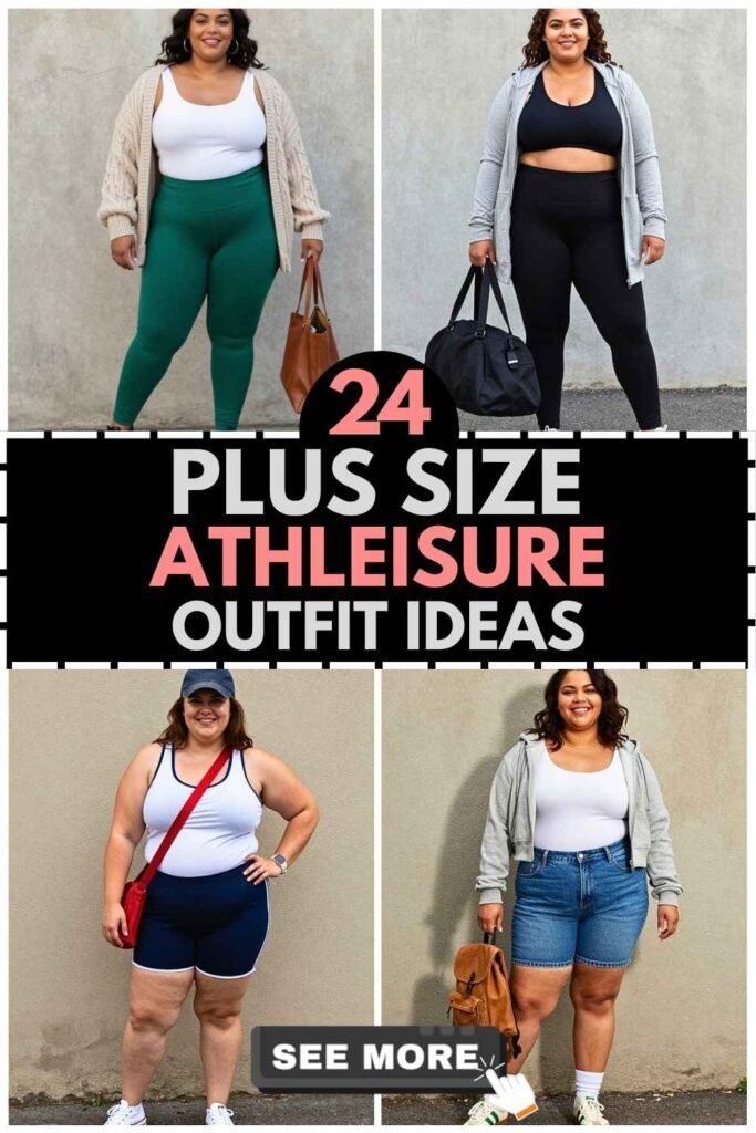 24 Plus Size Athleisure Outfits